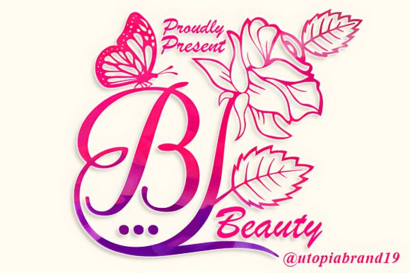 Beauty Flower Monogram: Crafting Elegance with Every Letter