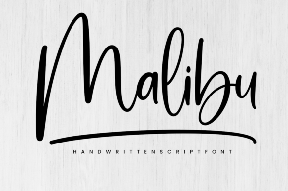 Malibu: The Script Font for Elegant, Modern Branding