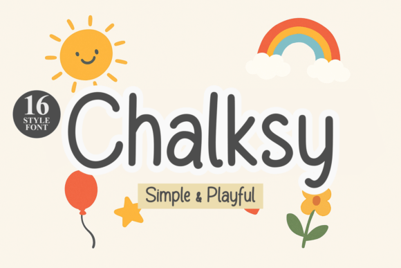 Meet Chalksy: The Playful Font for Joyful Branding