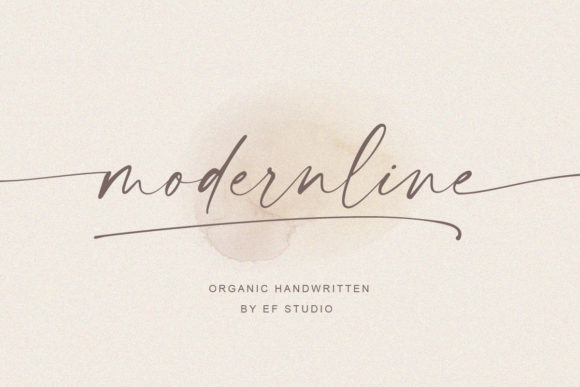 Modernline: Where Handwritten Charm Meets Polished Design