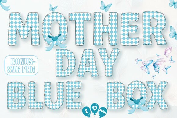 Mother Day Blue Box: Sweet & Stylish Designs