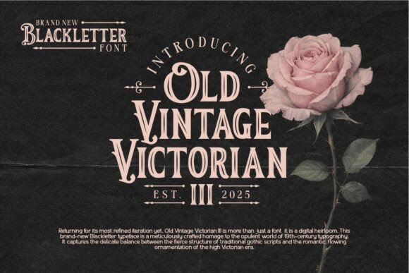 Old Vintage Victorian III: Capturing 19th-Century Grandeur