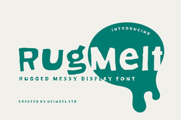 Rugmelt: The Raw, Handcrafted Font for Unforgettable Branding