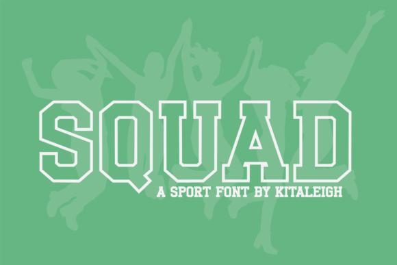 Squad: The Athletic Typeface for Modern Branding