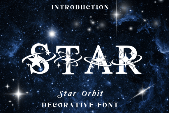 Star Orbit: A Cool Decorative Font for Your Creative Ideas