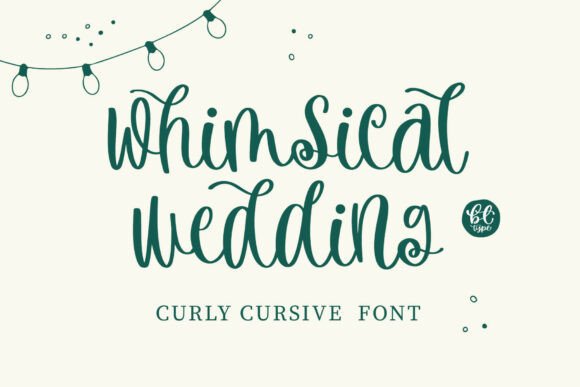 Whimsical Wedding: A Font That Feels Like a Celebration